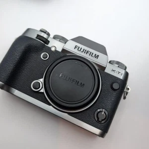 Fujifilm X-T1 16.3MP Mirrorless SLR Digital Camera Silver X mount Tested From JP - Picture 1 of 11