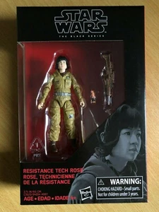 STAR WARS THE BLACK SERIES RESISTANCE TECH ROSE 3 3/4 INCH ACTION FIGURE WAVE 6 - Bild 1 von 1