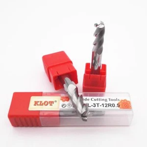 Tungsten Corner Radius Milling Cutter High Performance for Aluminum 1mm-8mm 55D - Picture 1 of 4