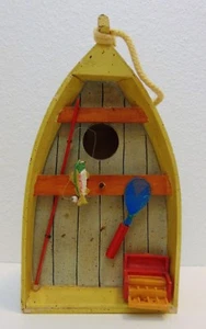 Fishing Boat Bird Home Decor House Garden Yard Patio - Picture 1 of 7