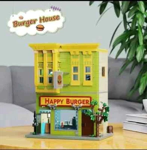 BOBS BURGERS / Happy Burger Building with Custom Stickers - Boxed - Picture 1 of 5