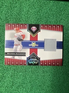2005 Donruss Champions - Impressions Materials #130 Brandon Duckworth (MEM) - Picture 1 of 7