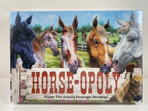 Horse-Opoly Monopoly Board Game ~ New/sealed ~ FREE SHIPPING!!! - Picture 1 of 6