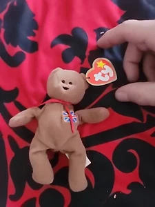 Ty McDonalds Teenie Beanie 1999 Britannia Der Bär - Bild 1 von 4