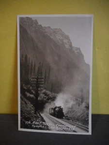 The Canadian Pacific Railway Postcard,CPR,Train,Mt MacDonaly,Connaught Tunnel - Bild 1 von 2