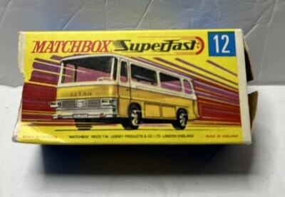 Matchbox Setra Coach 12 - Very Good Condition - Image 1 of 4