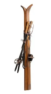 Chic Antique - Deko Ski L 90cm Holz Vintage Winterdeko Weihnachtsdeko 52058500 - Bild 1 von 5
