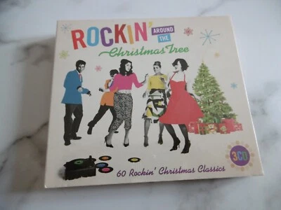 *NEW* ROCKIN AROUND THE CHRISTMAS TREE 3 CD 60 TRKS LEE BERRY HALEY ARMSTRONG - Image 1 of 2