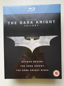The Dark Knight Trilogy (3x Blu-ray) BOX SET NEW SEALED - Picture 1 of 4