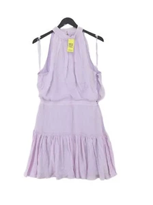 Elizabeth And James Women's Midi Dress UK 12 Purple Silk - Picture 1 of 5