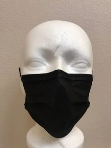 [KIDS] 50 PC Disposable Face Mask 3-Ply Non-Medical Ear loop Mouth Cover - Black - Picture 1 of 4