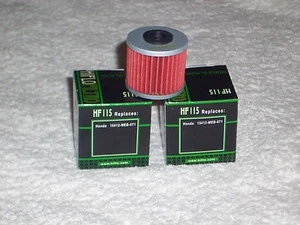 Filtros de aceite Suzuki RMZ450 X 4 se adapta 04-21 (HF207) - Imagen 1 de 1