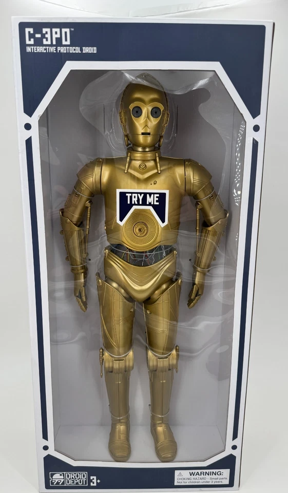 Droide Protocolo Interactivo Disney Galaxy's Edge Droid Depot C-3PO - NUEVO Foto 1 de 3