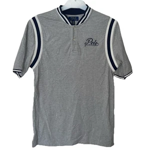 POLO RALPH LAUREN GREY Cotton Tiger Print Polo T-Shirt, Size XL (18-20) see desc - Picture 1 of 18