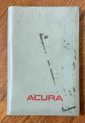 Guía del usuario manual del propietario ACURA Integra 1989 en carpeta original Foto 1 de 4