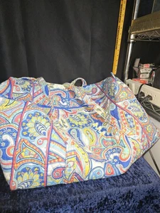 Vera Bradley Marina Paisley Muster Grand Weekend Reisetasche @Hg - Bild 1 von 4