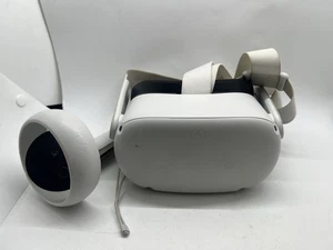 Oculus Quest 2 Virtual Reality Headset 128GB With Left Controller Tested - Picture 1 of 14