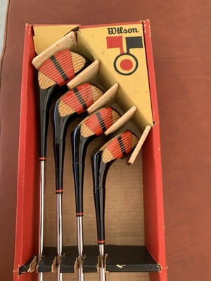 Vintage Rare Fine New In Original Box Set Golf Clubs - Image 1 of 4