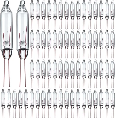 3.5 Volt Clear Mini Christmas Tree Replacement Bulbs for Incandescent String Lig - Image 1 of 4