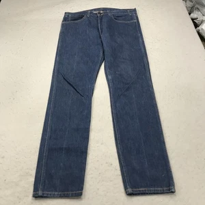 Levis 606 Jeans Herren 34x34 Blau LVC Orange Tab Big E Made USA Denim Slim - Bild 1 von 12