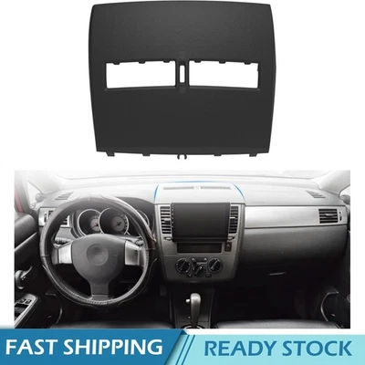 For 07-12 Nissan Versa Front Upper Top Center Dash Air Vent Trim Bezel Cover NEW Foto 1 de 4