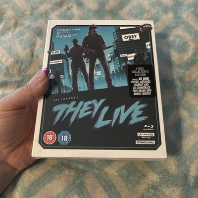 They Live (1988) 4K Ultra HD OOP Collector’s Box.  Region Free - Image 1 of 4