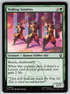 Walltop Sentries C Avatar: The Last Airbender #202 NM Normal - Picture 1 of 2