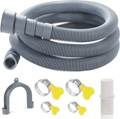 Washer Drain Hose 20 Feet Flexible Washing, Machine Drain Hose Universal,Dishwas - Image 1 of 4
