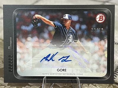 2019 Topps On Demand #29A-A Mackenzie Gore 1955 Bowman Auto #d /50 - Image 1 of 3