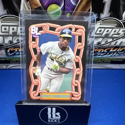 2024 Topps Big League - Topps Big Leaguer Rickey Henderson #TBL-22 - Image 1 of 2