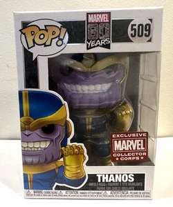 Funko Pop! Marvel 80 Years THANOS #509 - Exclusive MARVEL Collector Corps - Picture 1 of 2