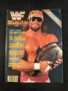 WWF WWE Magazin Februar März 1987 Macho Man Hulk Hogan Snake Wizard Sleeve - Bild 1 von 8
