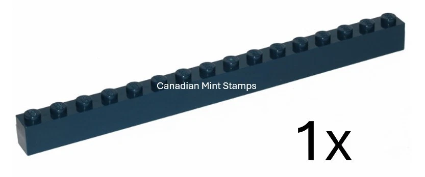 Nuevo Lego 1x Ladrillo Azul Oscuro 1 x 16 2465 Foto 1 de 1