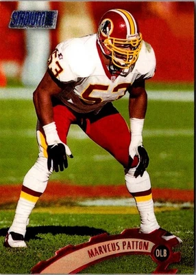 1997 Stadium Club Marvcus Patton #96 Washington Redskins Football Card - Image 1 of 2