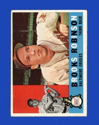 1960 Topps Set-Break # 28 Brooks Robinson en muy buen estado-en muy buen estado *GMCARDS* Foto 1 de 2
