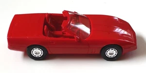 Red 1987 Chevy Corvette Convertible 1:25 Plastic ERTL AMT Dealer Promo Model NIB - Picture 1 of 8
