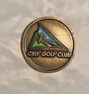 CELY GOLF CLUB, FRANCIA, pennarello a sfera stile moneta da 1". UNA BELLEZZA - Foto 1 di 3