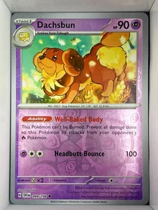 Dachsbun 099/198 Scarlet & Violet English reverse holo - Picture 1 of 1