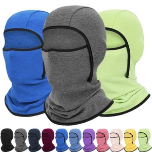 Balaclava Ski Mask Scarf Fleece Gaiter Cold Weather Full Face Mask for Men Women - Picture 1 of 22