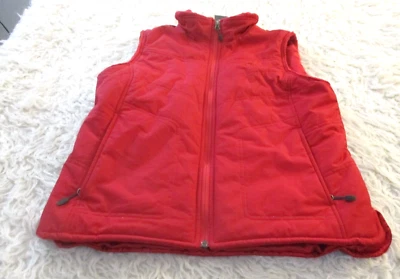 Nike ACG Chaleco Mujer Grande Años 90 Y2K Nylon Forrado Rojo Cremallera Completa Bolsillos Senderismo Gorp Foto 1 de 4