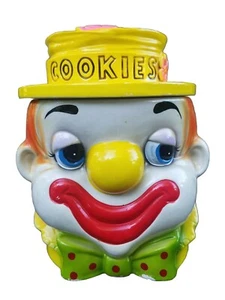 Vintage Zirkus Clown Keksdose Mogi Nagoya Japan Japanese Happy Circus Clown - Bild 1 von 12