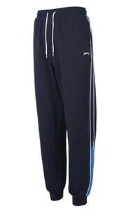 Slazenger Fleece Jogging Bottoms Men’s Navy Size UK Large (RefR18) - Picture 1 of 1