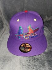 NEW ERA 59 FIFTY MLB ST LOUIS CARDINALS PURPLE WS 1944 FITTED HAT SZ 7 1/2 MENS