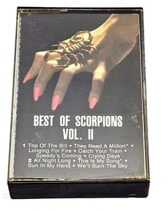Scorpions Best Of Scorpions Vol. II Cassette Tape 1984 RCA AFK1-5085 - Picture 1 of 12