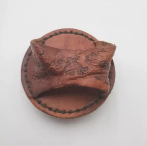 Soporte de linterna de cuero vintage para cinturón - Imagen 1 de 9