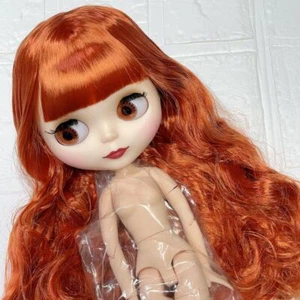 New Icy Doll Orange Brown Hair 4 Eye Change - Picture 1 of 4