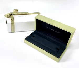 Van Cleef & Arpels echt Armband Etui grün Wildleder VCA Schmuckkästchen Band #009 - Bild 1 von 20