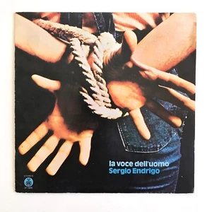 Rare Sergio Endrigo - La Voce Dell'uomo 1974 Italian LP Yugoslavia Pressing VG+ - Picture 1 of 4