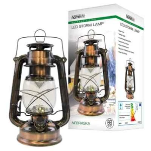 Hurricane Sturmlampe LED Laterne Lampe - Kupfer - Nebraska - batteriebetrieben - Bild 1 von 12