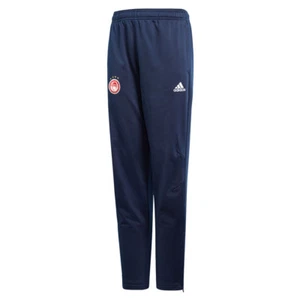 adidas Training Pants Young Olympiacos Football Club Youth Boys Trackpants - Picture 1 of 6